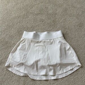 Aritzia White Athletic Skirt